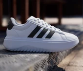 adidas Grand Court Platform Kadın Beyaz Spor Ayakkabı IE1092 - 2