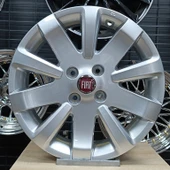 Sıfır OPAR 15 inç SILVER Fiat Jant Takımı - 4x98 ET44 58,1 Fiorino, Doblo, Linea - OEM: 55176166 - 1