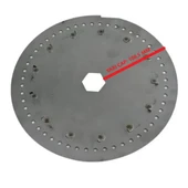 Türkay Havalı Mibzer Kavun-Karpuz Diski Krom 304 Kalite 10x3.5 - 5