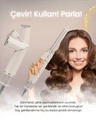 Mieco Aria 8 in 1 Saç Kurutma ve Şekillendirme Seti - Champagne thumbnail 3