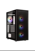 BitFenix Ares BFC-ARSBR6KKGSK-4F FRGB 4 Fanlı 600 W ATX Oyuncu Kasası - 1