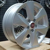 Sıfır OPAR 15 inç Fiorino, Egea, Doblo SILVER Jant Takımı - 6x15 5x98 ET44 58.1 - OEM: 55178576 - 2
