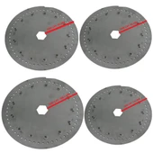 Türkay Havalı Mibzer Kavun-Karpuz Diski Krom 304 Kalite 10x3.5 - 8
