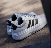 adidas Grand Court Platform Kadın Beyaz Spor Ayakkabı IE1092 - 5