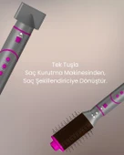 Mieco Aria 8 in 1  Uyumlu  Saç Kurutma ve Şekillendirme Seti - Pink - 7