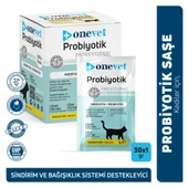 OneVet Probiyotik Saşe Kediler Için Sindirim Ve Bağışıklık Sistemi Destekleyici Toz Şase 30x1 gr - 2