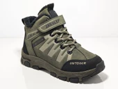 Cem Pekşen Jagulep Haki-Bej Kürklü Outdoor Çocuk Botu - 1