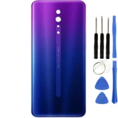 Oppo Reno Z Uyumlu Arka Pil Kapağı Mavi + Tamir Seti - 1