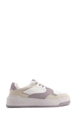 Us Polo TIANA 4PR 101887254 Beyaz-Lila Kadın Günlük Sneakers - 2