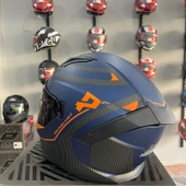 MTS M-910 Full Face Kask BLUE - 4