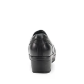 Forelli RUBY 57610-G Siyah Kadın Günlük Deri Comfort Ayakkabı - 2
