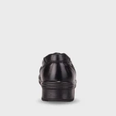 Forelli AMELIA 48002-G Siyah Kadın Günlük Deri Comfort Ayakkabı - 3
