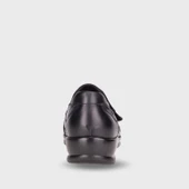 Forelli ANITA 55012-K Siyah Kadın Günlük Deri Comfort Ayakkabı - 2