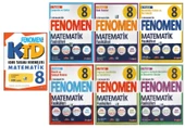 FENOMEN 8.SINIF MATEMATİK KTD+FENOMEN MATEMATİK FASİKÜLLERİ (7 KİTAP) - 1