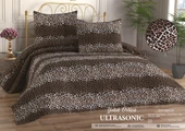 Leopar Desenli Model 3 Parça 1 Yatak Örtüsü (200x240 cm) + 2 yastık kılıfı (50x70) cm - 1