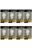 Cata CT-4266 12W 6400K (Beyaz Işık) E27 Duylu Led Ampul (8 Adet) - 1