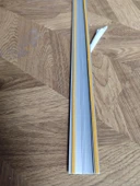 PARKE EŞİK PROFİLİ, KAPI ÇITASI 38 MM ÜST KORUYUCU ALTI YAPIŞKANLI (98 CM) thumbnail 2