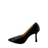 Hakiki Deri Stiletto Disparita 26301 İnce Topuk Kadın Ayakkabı - 12