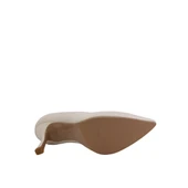 Hakiki Deri Stiletto Disparita 26301 İnce Topuk Kadın Ayakkabı thumbnail 3