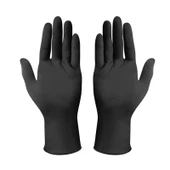 Koin Titan Extra Siyah Nitril Muayene Eldiveni Pudrasız Ultra Strong Medium M - 4