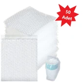 Balonlu Patpat Torba, Bantlı Baloncuklu Torba-Zarf 20Cm (En) X 30Cm(Boy)+5Cm(Kapak) 50 Adet thumbnail 5