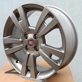 Sıfır OPAR 16 inç FÜME Fiat Jant Takımı - 6.0X16 4X98 ET36.5 58.1 Fiorino Doblo Linea - OEM: 55174537 - 3