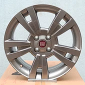 Sıfır OPAR 16 inç FÜME Fiat Jant Takımı - 6.0X16 4X98 ET36.5 58.1 Fiorino Doblo Linea - OEM: 55174537 - 1