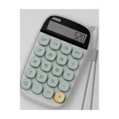 Sevimli Kare Tuşlu 10 Haneli Ldc Ekran Hesap Makinası Kahverengı - 4