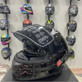 MTS M-801 SNAKE Full Face Kask SRX BLACK - 2