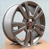 Sıfır OPAR 16 inç FÜME Fiat Jant Takımı - 6.0X16 4X98 ET36.5 58.1 Fiorino Doblo Linea - OEM: 55174537 - 2