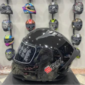 MTS M-801 SNAKE Full Face Kask SRX BLACK - 1