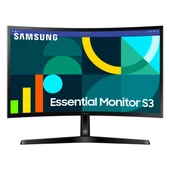 Samsung Essential S3 LS24D366GAUXUF 23.5" 100Hz 4Ms VGA+HDMI FullHD VA Curved Vesa Monitör - 1