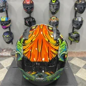 MTS M-801 SNAKE Full Face Kask AZURE - 6