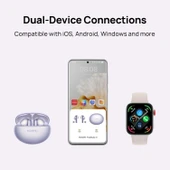 HUAWEI FreeBuds 6i TWS Bluetooth Kulaklık - Mor thumbnail 3