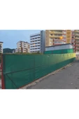Filexus %95'lik 6m x 20m Gölgelik-Bahçe Çit Filesi-Şeritli Halkalı - Koyu Yeşil - 4