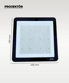 1000W Led Projektör 6500K Beyaz Işık - 2