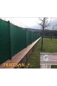 TENTSAN Gölgelik File 3x8 M %95 Yeşil Gölgelik Örtü Bahçe Çit Örtüsü Çit Filesi Gölgeleme Filesi - 7