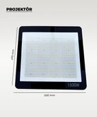 1500W Led Projektör 6500K Beyaz Işık - 2
