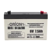 Orion 6V 7.5 Ah 6V 7Ah Kuru Bakımsız Akü - 1