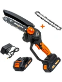 Max Extra Mx8008 20 V 2.0 AH Akülü Dal Kesme Budama Testeresi - 1