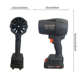 Kraft Hart Jet Turbo Hava Üfleyici Fan Yaprak Üfleme Araba Cam Balkon Su Lekelerini Yağmur Suları Kurulama Fanı thumbnail 4