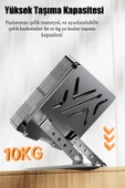 Farway Metal Laptop Macbook Notebook Standı 2 Kademeli 360 Derece Ayarlanılabilir - 4