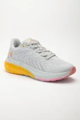 Kadın Spor Ayakkabı Gri Hafif Kalın Renkli Taban thumbnail 4