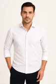 Erkek Slim Fit Gömlek - 2