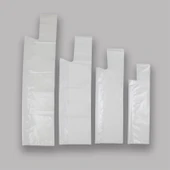 Doku Ambalaj Atlet Poşet T-Shirt Bağ Tam Orjinal 1kg Taşıma Torbası Alişveriş Orta Boy 27x50cm - 2