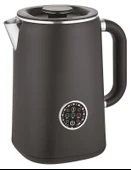 Spectrum Vintage Dijital Kettle Su Isıtıcısı 1.7 Lt 1500W Dokunmatik Ekranlı Çift Katmanlı thumbnail 4