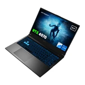 ERAZER Deputy P60 MD62684 Intel Core i7 12650H 16GB RAM 1TB SSD RTX4070 15.6" 144Hz IPS FHD FreeDOS Oyuncu Laptop thumbnail 5