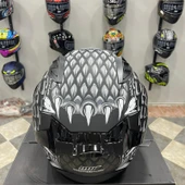 MTS M-801 SNAKE Full Face Kask DRAGLAX GREY thumbnail 6