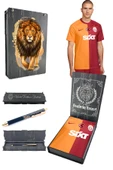 Galatasaray Orijinal 23-24 Parçalı 5 Yıldızlı Forma + Hybrit Kalem Hediyelik Set  Ahşap Kutulu thumbnail 1