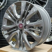 Sıfır OPAR 16 inç Fiat Egea, Doblo, Fiorino FÜME Jant Takımı - 6.0X16 5X98 ET36 58.1 - OEM: 55177555 - 3